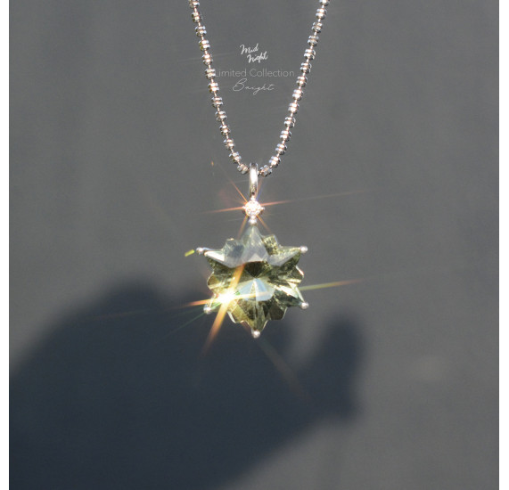 Limited Collection-Green Amethyst Be Bright Necklace